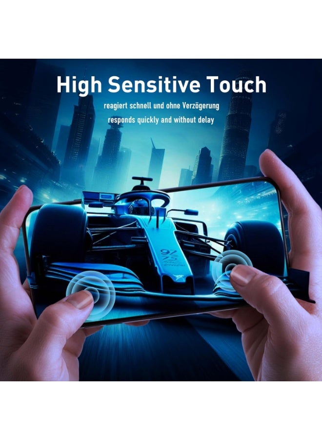 Privacy Screen Protector for Infinix Note 50S 5G UV Glass Fingerprint Reader Support 3D Curved Anti-Spy Tempered Glass Screen Protector - Image 2